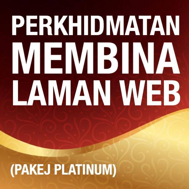 Perkhidmatan Membina Laman Web Pakej Platinum